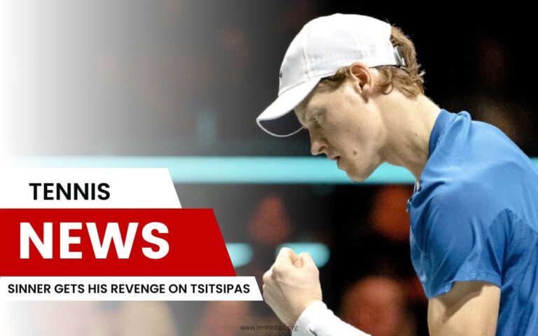 Sinner neemt wraak op Tsitsipas