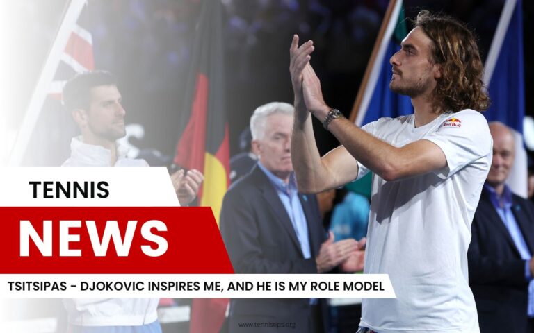 Tsitsipas - Djokovic me inspira y es mi modelo a seguir