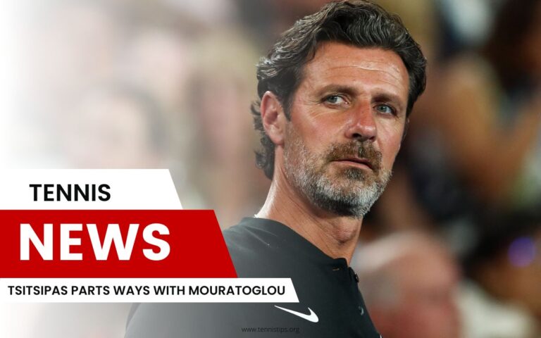 Tsitsipas neemt afscheid van Mouratoglou