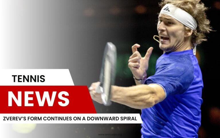 La forma di Zverev continua su una spirale discendente