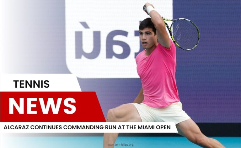 Alcaraz continue de dominer la course à l'Open de Miami