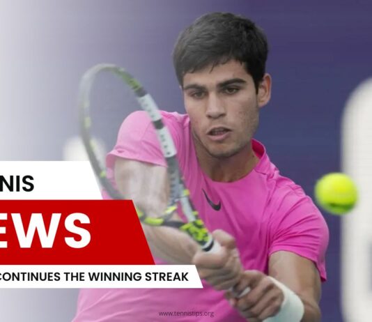 Alcaraz Continues the Winning Streak