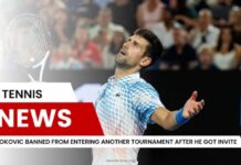 Djokovic interdit de participer à un autre tournoi après avoir été invité