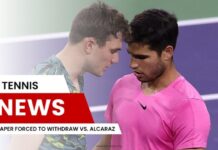 Draper Forced to Withdraw vs. Alcaraz
