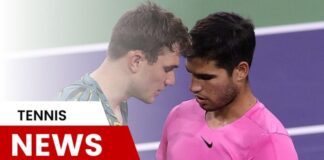 Draper forçado a desistir vs. Alcaraz
