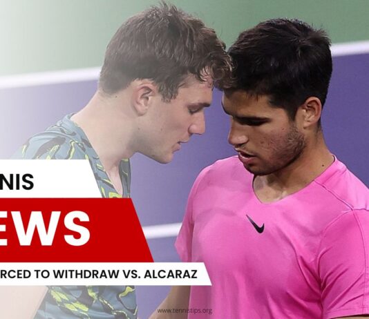 Draper Forced to Withdraw vs. Alcaraz