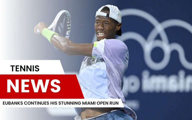 Eubanks poursuit sa superbe course à l'Open de Miami