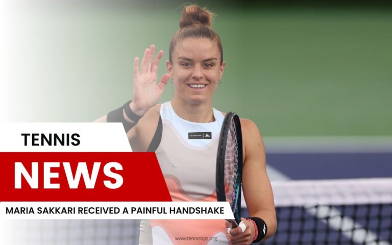 Maria Sakkari, Pliskova'ya Karşı Kazandığı Zaferin Ardından Acı Bir El Sıkışma Aldı