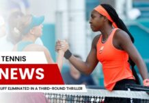 Gauff Eliminated in a Third-Round Thriller