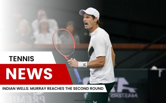Indian Wells Murray Reaches the Second Round
