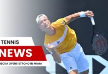 Lehecka Opens Strong in Miami