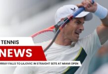 Murray Falls to Lajovic in Straight Sets at Miami Open