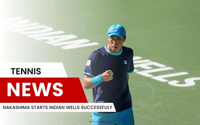 Nakashima, Indian Wells'i Başarıyla Başlattı