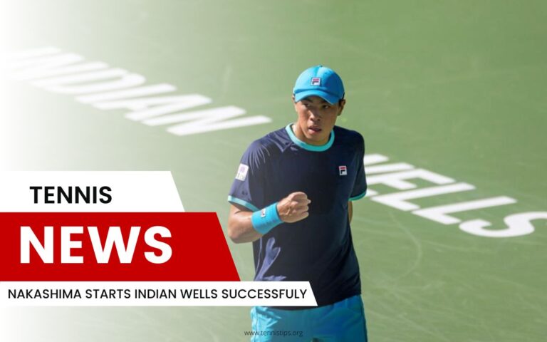 Nakashima inaugura Indian Wells com sucesso