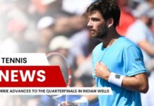 Norrie Advances to the Quarterfinals in Indian Wells