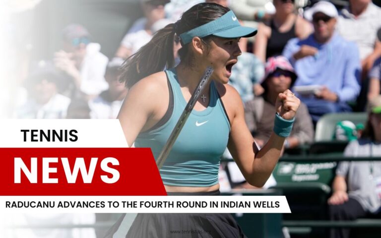 Raducanu gaat door naar de vierde ronde in Indian Wells