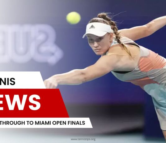 Rybakina Through to Miami Open Finals