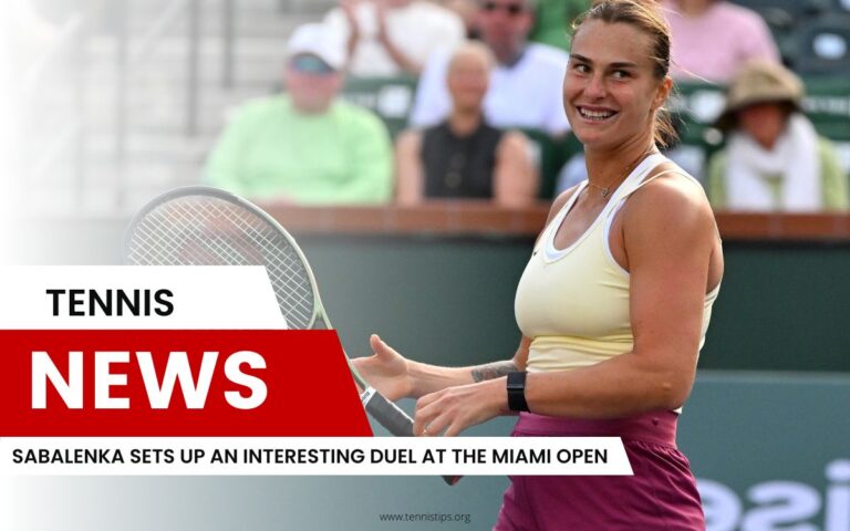 Sabalenka arma un interesante duelo en el Miami Open