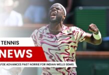 Tiafoe Advances Past Norrie for Indian Wells Semis