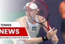 Twelve Wins in a Row for Rybakina