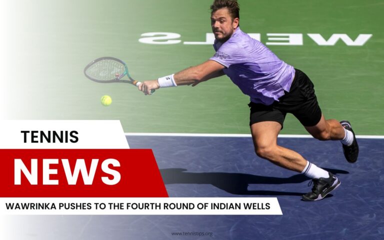 Wawrinka Pushes to the Fourth Round of Indian Wells