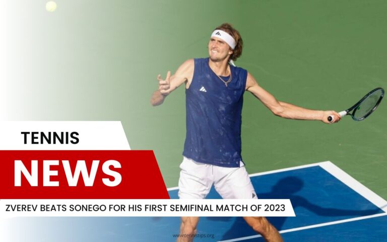 Zverev vence Sonego em sua primeira partida na semifinal de 2024