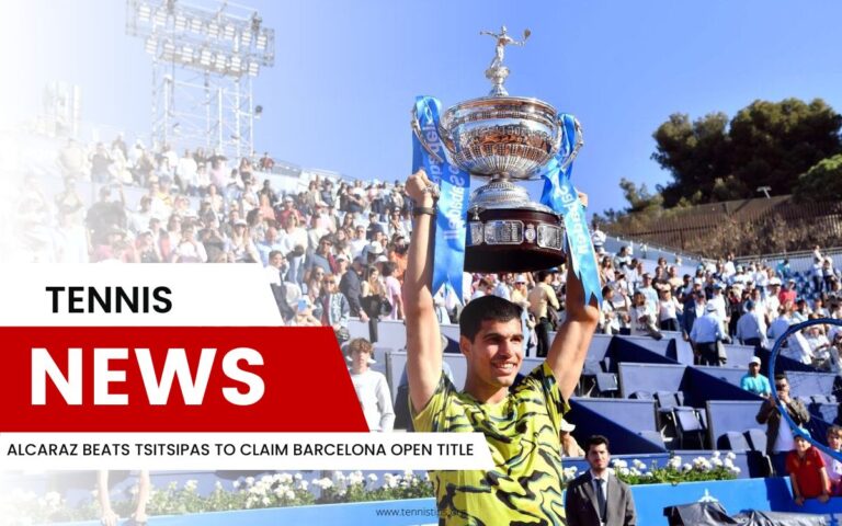 Alcaraz vence a Tsitsipas y se lleva el título del Abierto de Barcelona