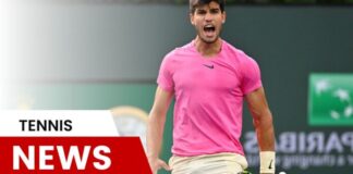 Alcaraz är nu bara 365 poäng bakom topp ATP-platsen
