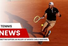 Berrettini se lesiona no Masters de Monte Carlo