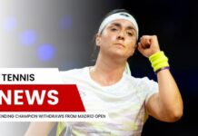 Der Titelverteidiger zieht sich von den Madrid Open zurück