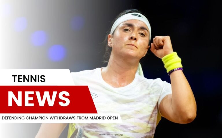 Le champion en titre se retire de l'Open de Madrid