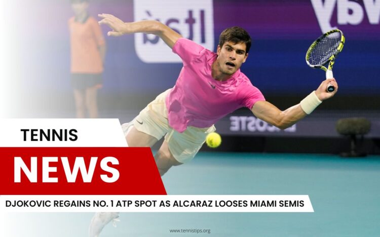 Djokovic retrouve la première place de l'ATP alors qu'Alcaraz perd les demi-finales de Miami