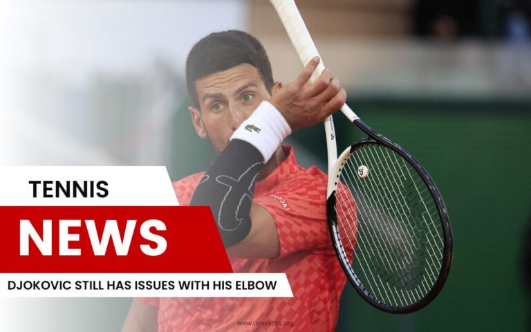 Djokovic'in Dirseğiyle Hala Sorunları Var