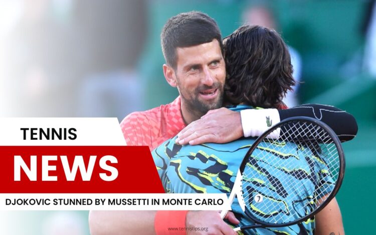 Djokovic étourdi par Mussetti à Monte-Carlo