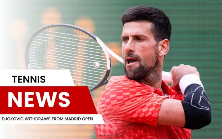 Djokovic, Madrid Açık'tan çekildi