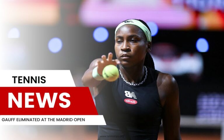 Gauff utslagen i Madrid Open