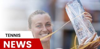Kvitova tar ner Rybakina för Miami-titeln