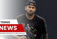 Kyrgios Will Participate at 2023 Laver Cup