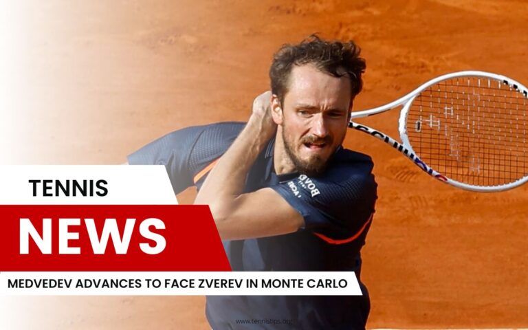 Medvedev avancerar mot Zverev i Monte Carlo