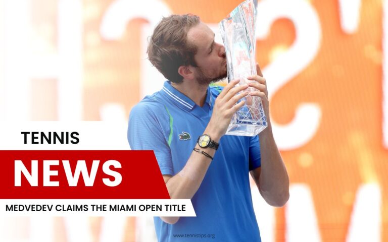 Medvedev remporte le titre de l'Open de Miami