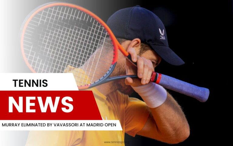 Murray, Madrid Açık'ta Vavassori'ye Elendi