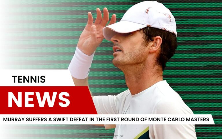 Murray erleidet eine schnelle Niederlage in der ersten Runde des Monte Carlo Masters