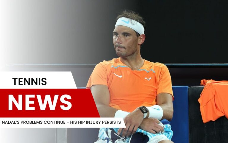 I problemi di Nadal continuano: il suo infortunio all'anca persiste