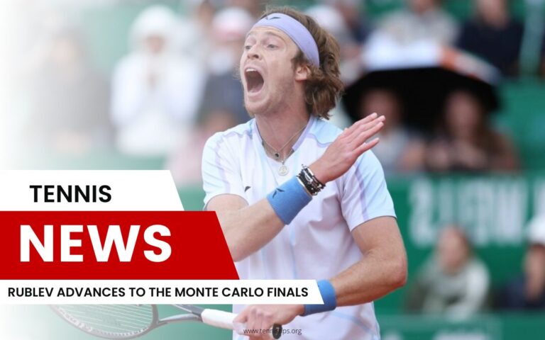 Rublev Advances to the Monte Carlo Finals