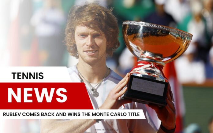 Rublev torna e vince il titolo di Montecarlo Rublev torna e vince il titolo di Montecarlo