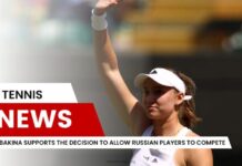 Rybakina apoya la decisión de Wimbledon de permitir que los jugadores rusos compitan