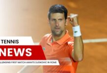 Una prima partita impegnativa attende Djokovic a Roma