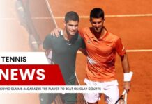 Djokovic Claims Alcaraz Is the Player to Beat on Clay Courts