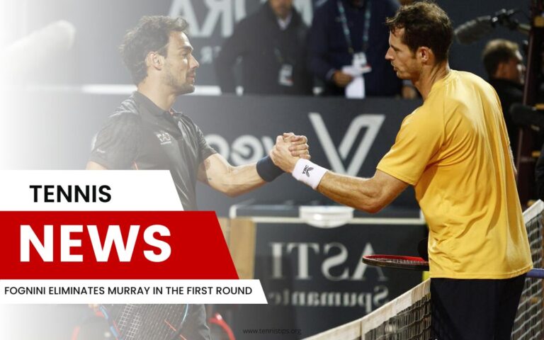 Fognini, Murray'i Birinci Turda Eledi