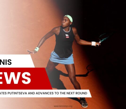 Gauff Eliminates Putintseva and Advances to the Next Round